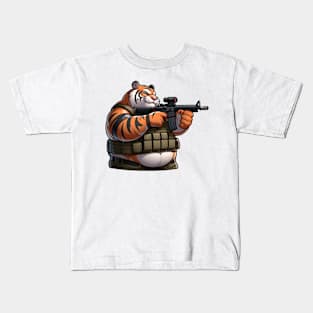 Tactical Tiger Kids T-Shirt